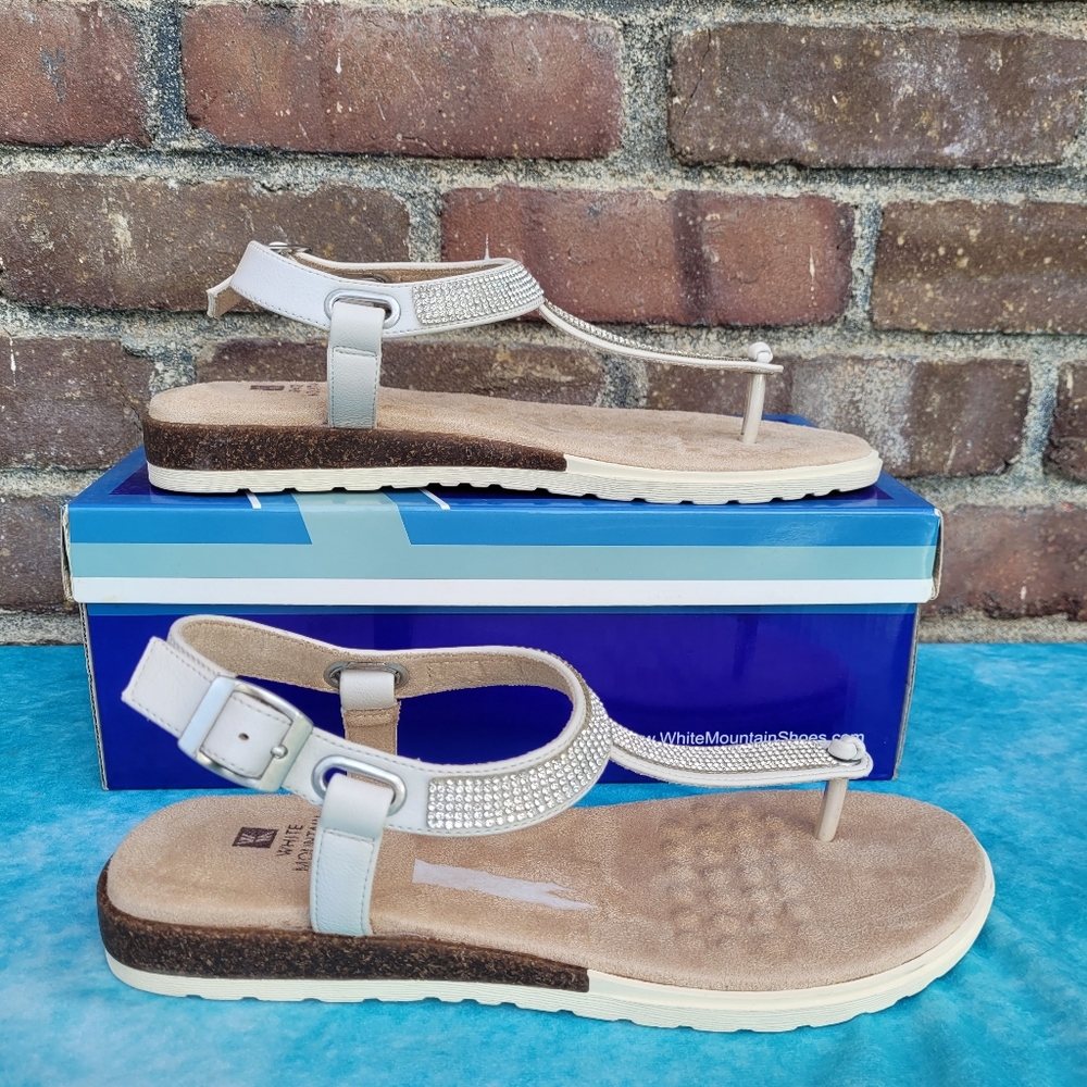 White Mountain Women's Sandals Sz 9.5